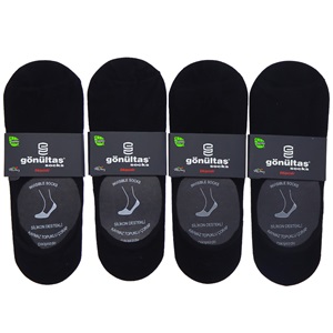 Gönültaş 6106 Erkek Bambu Dikişsiz Silikon Kaymaz Babet Çorap