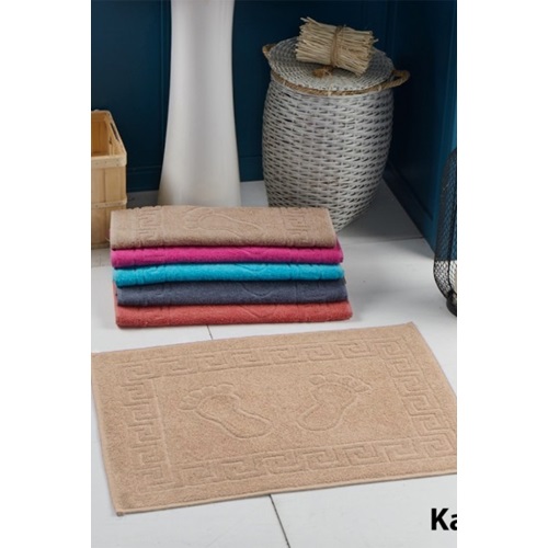 Şelale 507 Paspas Ayak Havlusu 50X70 - Koyu Renk