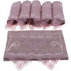 Goncagül 50x90 cm Laseli Boncuklu El Yüz Havlusu