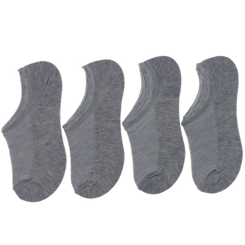 Birmen Bayan Görünmez Likralı Babet Çorap - Fıstık Yeşili - PAKET İÇİ TEK RENK