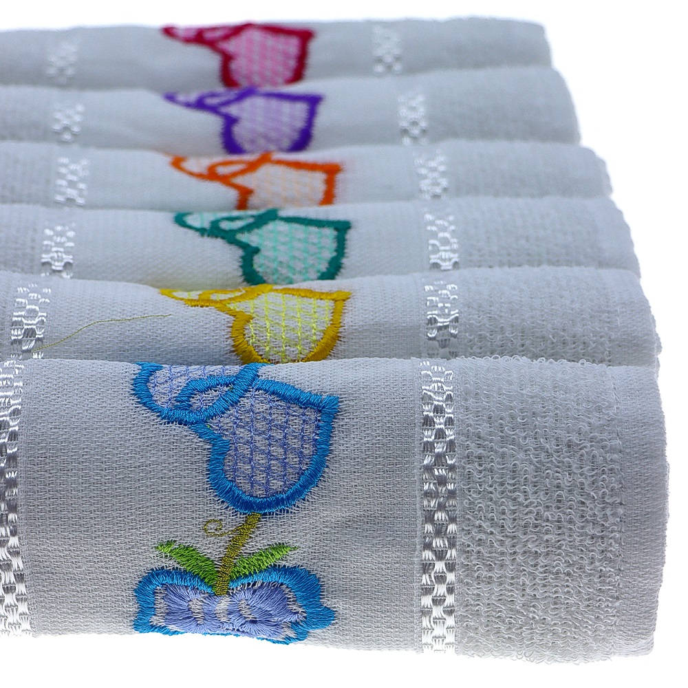 Yoncagül Ucuz Saçaklı Okuntuluk Hediyelik Havlu 40 x 70 cm.