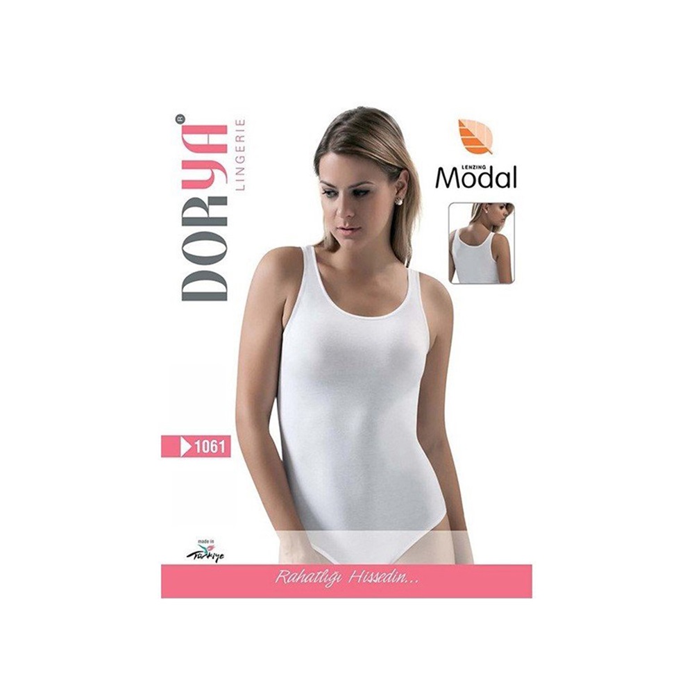 Dorya 1061 Bayan Kalın Askı Çıtçıtlı Body