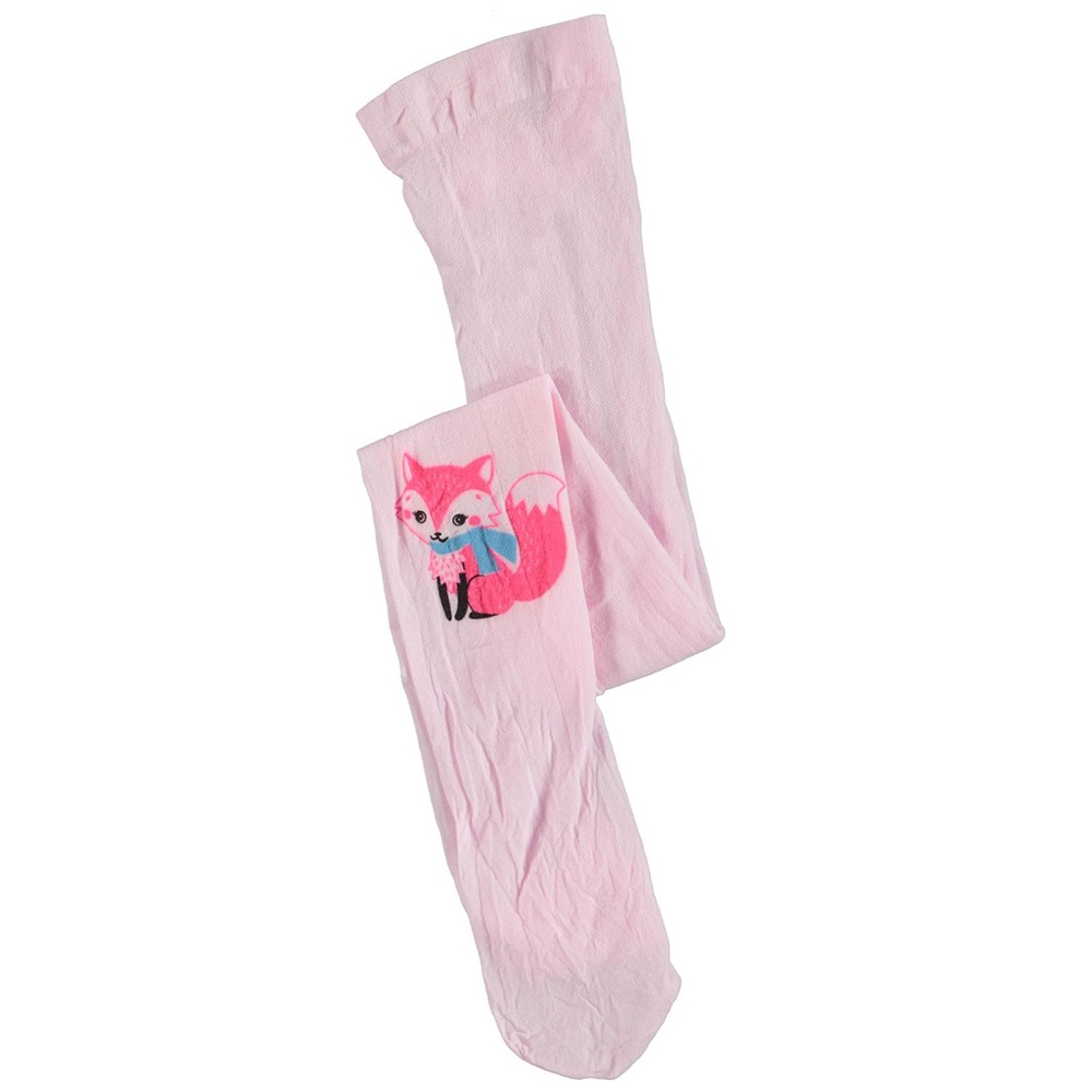 Bella Calze Kız Çocuk Baskılı Külotlu Çorap - Karışık Renk - 11-13 YAŞ