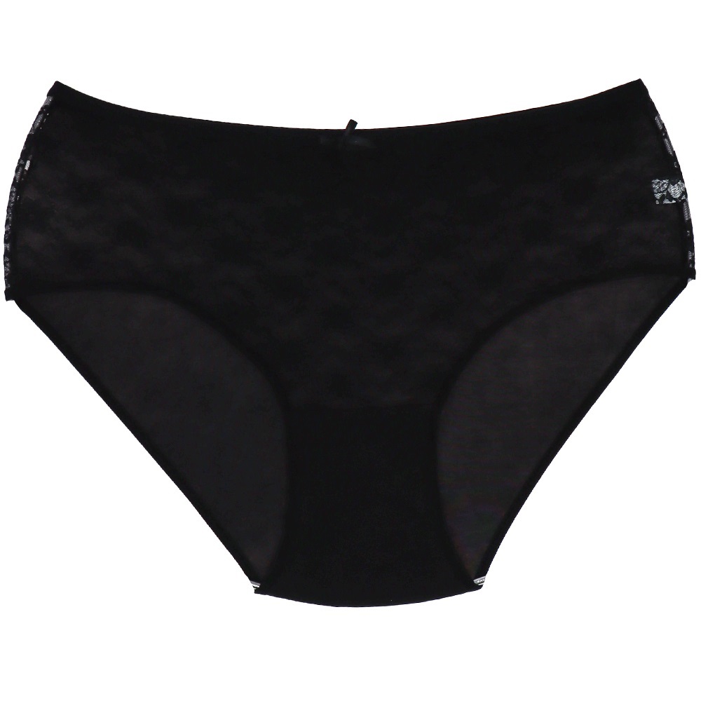 Tutku 0926 Bayan Elastan Tüllü Bato - Siyah - 5