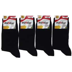 Dündar 5589 Bayan Desenli Comfort Dikişsiz Likralı Soket Çorap - Beyaz - PAKET İÇİ TEK RENK