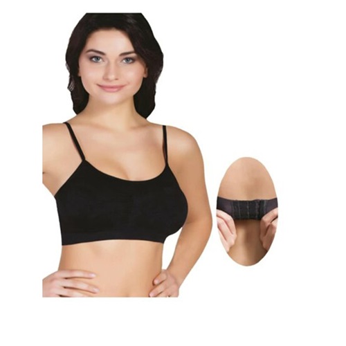 Form Angel 5324 Toparlayıcı Agraflı Pedli Sütyen - Siyah - S-M