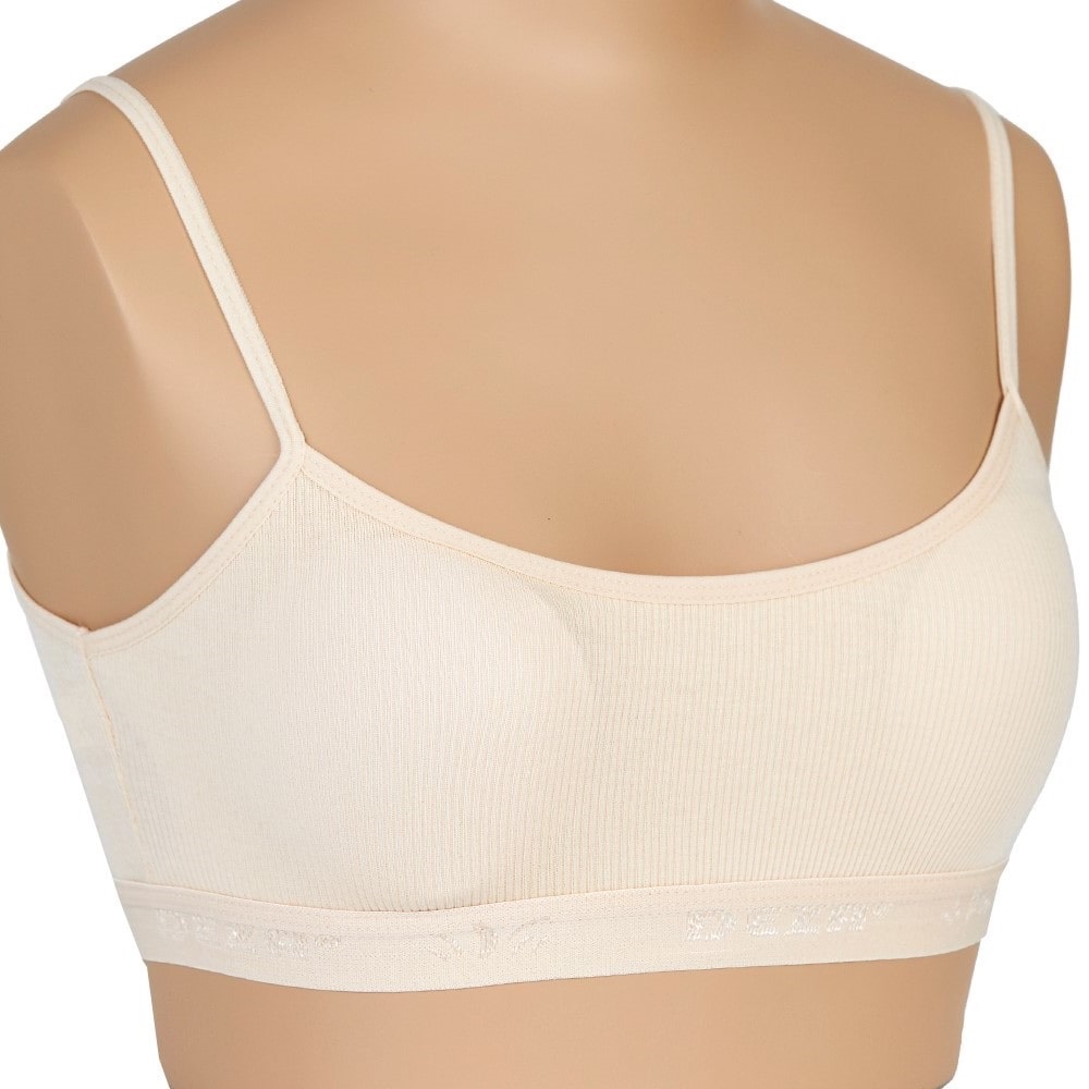 Dondeza 431 Bayan İp Askılı Pedli Kaşkorse Büstiyer - S-M - Ten - S-M