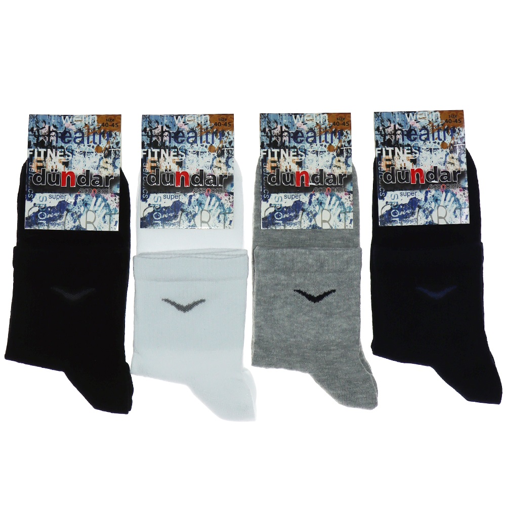 Dündar 0201 Erkek Uzun Konç Patik Çorap