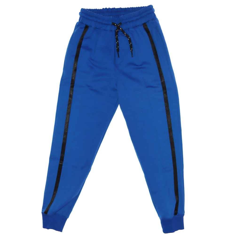 Erkek Çift Şeritli Paça Ribanalı Kompak Eşofman Alt 5-8 Yaş