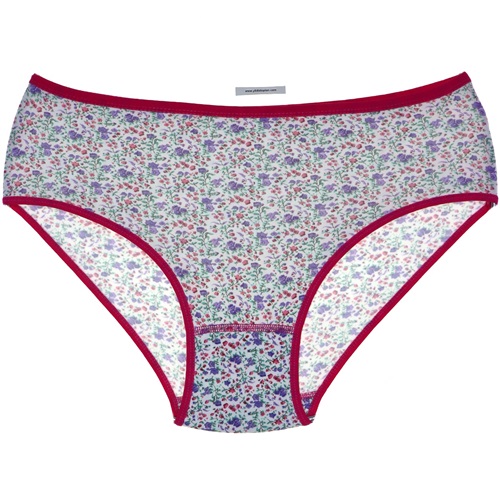 Seramony B-228 Bayan Desenli Empirme Bato 2XL - Fuşya Desenli - XXL