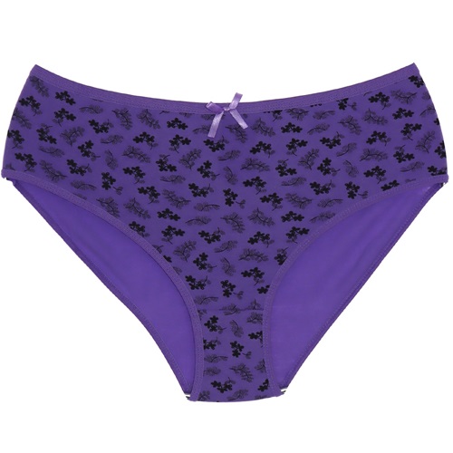 Güryıldız 22032 Bayan Elastane Empirme Battal Bato- 2XL - Lila