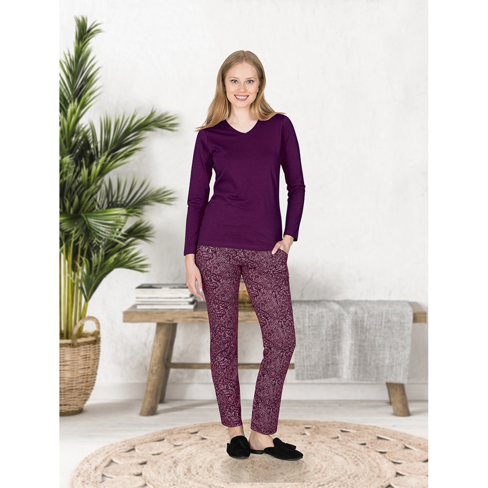 Jiber 3661 Bayan Modal Pijama Takımı