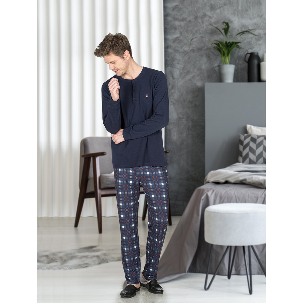 Jiber 4663 Erkek Modal Pijama Takımı