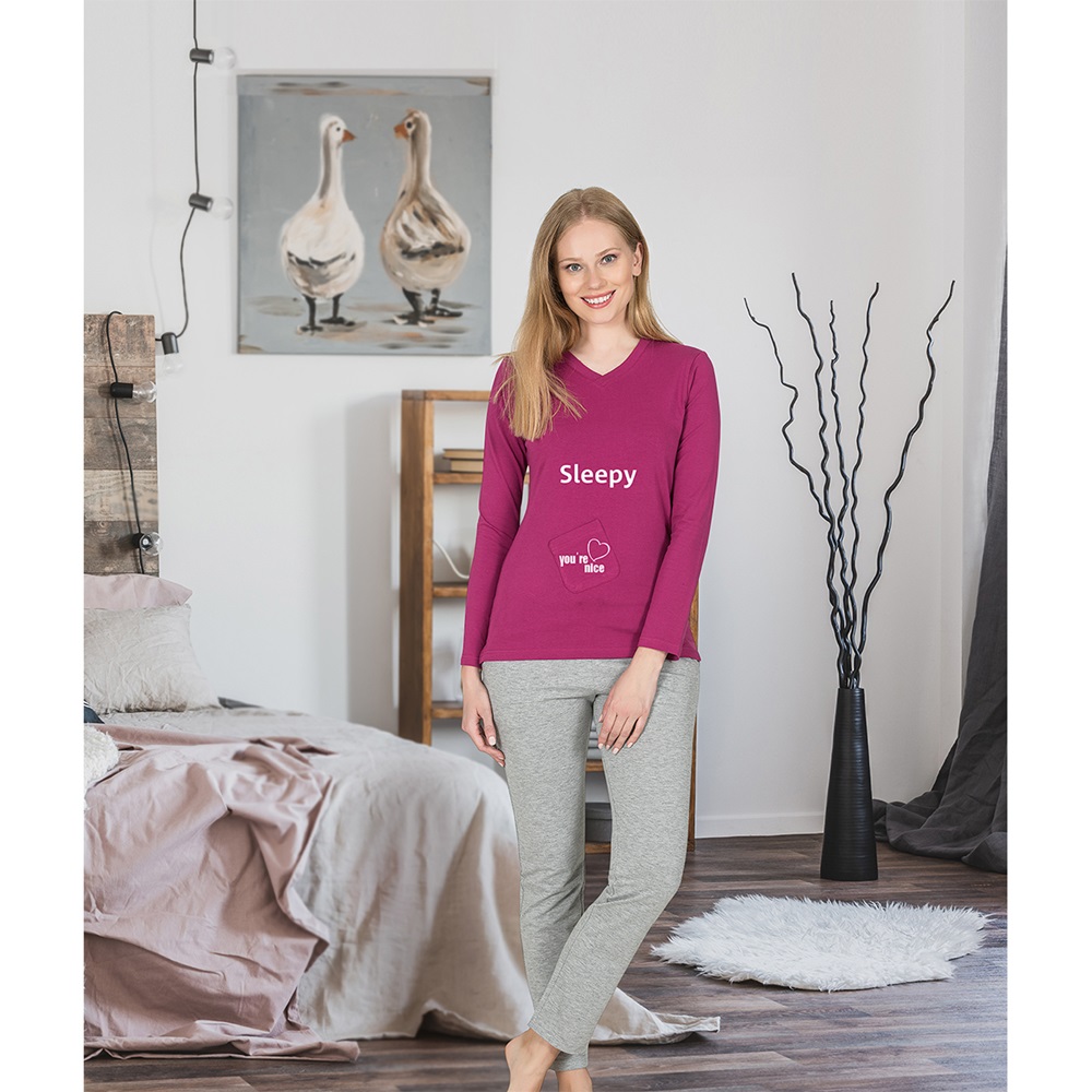 Jiber 3674 Bayan Pijama Takımı