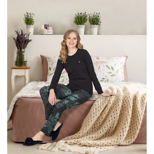 Jiber 3669 Bayan Pijama Takımı