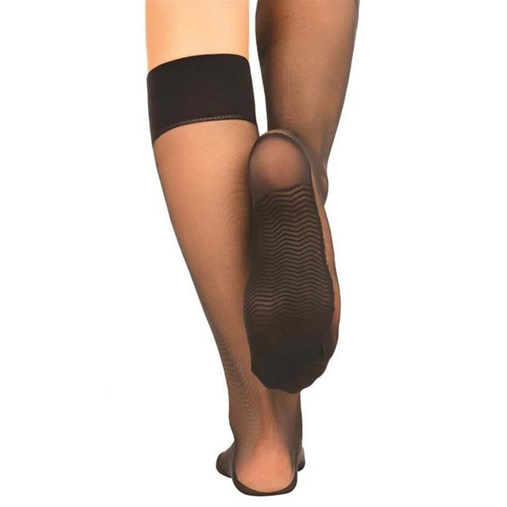 Dore 13976 Bayan 20 Denye İnce Pamuklu Taban Diz Altı Çorap