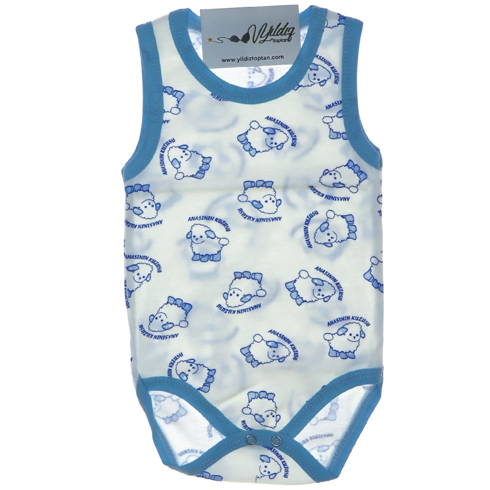 201 Anasının Kuzusu Penye Askılı Çıtlı Çıtçıtlı Badi 3-6-9 Ay