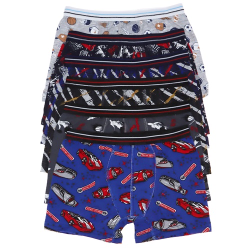 Dondeza 505 Erkek Çocuk Desenli Boxer - Karışık Renk - 7-8 YAŞ