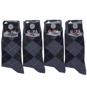 Gipa Erkek Mevsimlik Likralı Soket Çorap