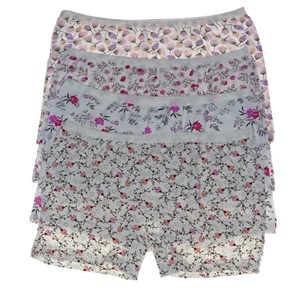 Kota 5001 Bayan Baskılı Şort - Ekru Desenli - S-M