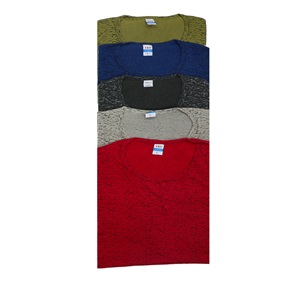 Bayan Kırçıllı 3 Düğmeli Bisiklet Yaka Anne Badisi - Karışık Renk - L-XL-2XL-3XL