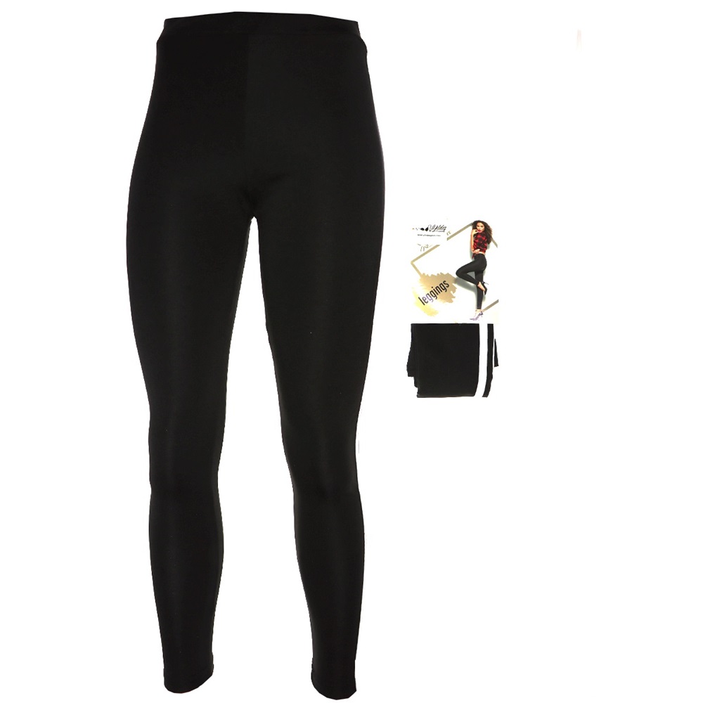 Mary Lüx 246 Bayan Sporcu Çift Biyeli Tayt - Siyah - S