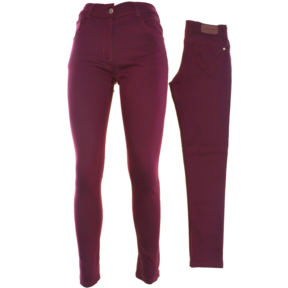 Ewzal Renkli Likralı Ges Kız Keten Pantolon 12-16 Yaş