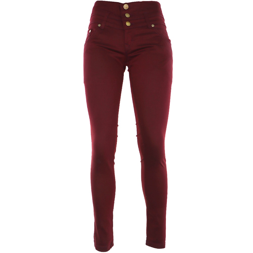 Jazzy Likralı Yüksek Bel Gez Kız Keten Pantolon 12-16 Yaş