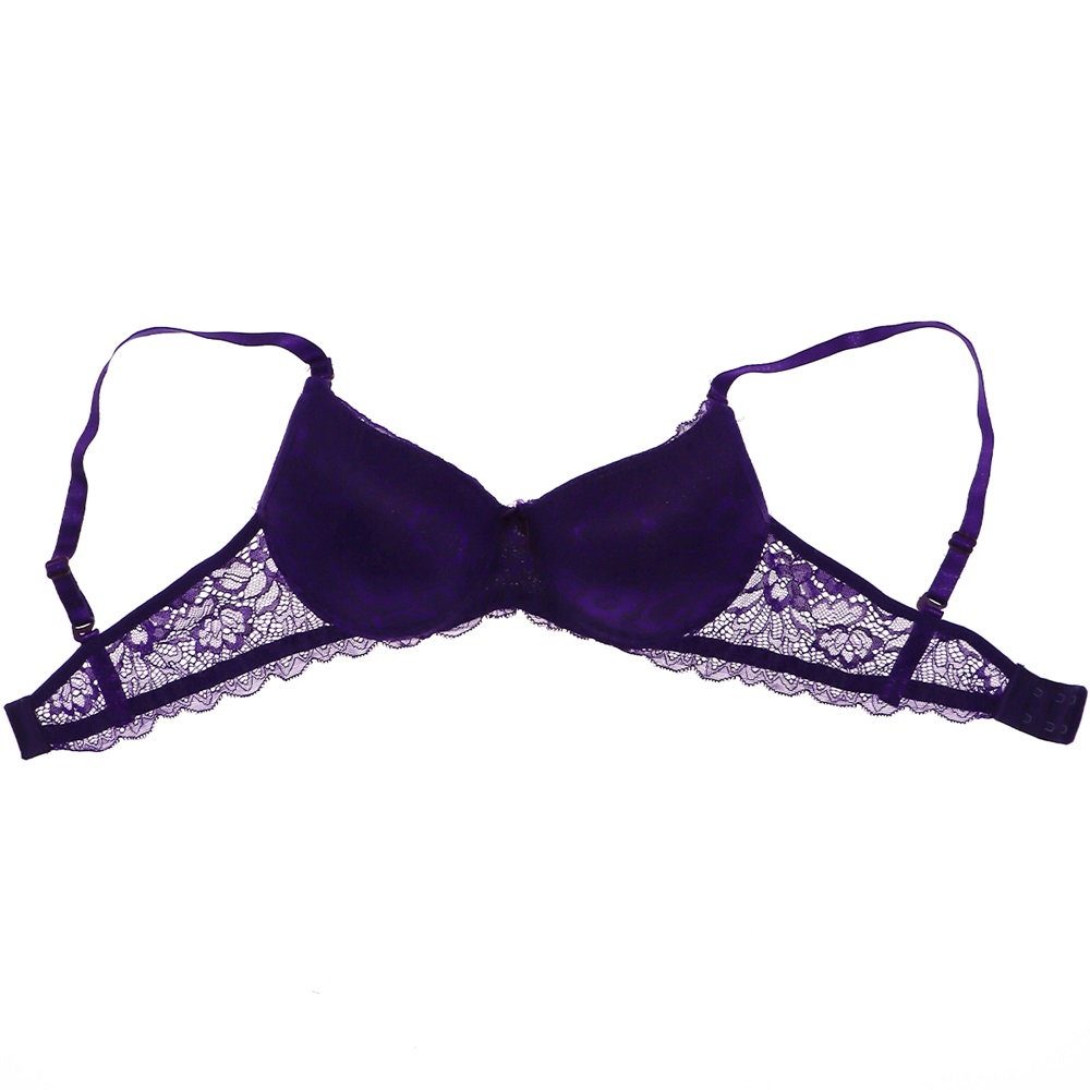 Billiza 1015 Bayan Dantelli Destekli Sütyen - Mor - 75-80-85-90