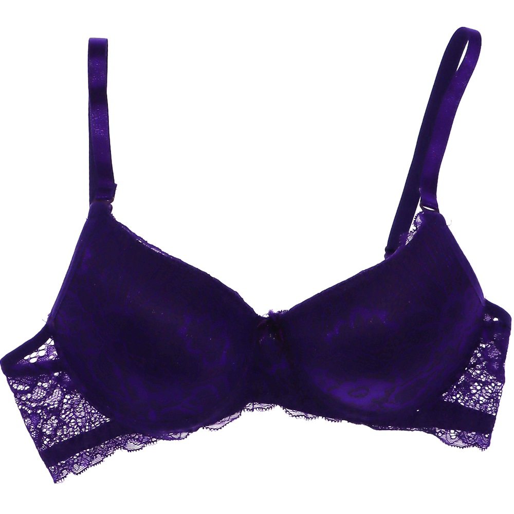 Billiza 1015 Bayan Dantelli Destekli Sütyen - Mor - 75-80-85-90