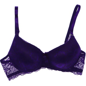 Billiza 1015 Bayan Dantelli Destekli Sütyen - Mor - 75-80-85-90