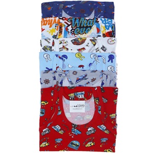 Kota 1014 Erkek Çocuk Baskılı Atlet (6 Lı)