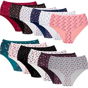 Dondeza 617 Bayan Desenli 5XL Beden Bato - Karışık Renk - 5XL