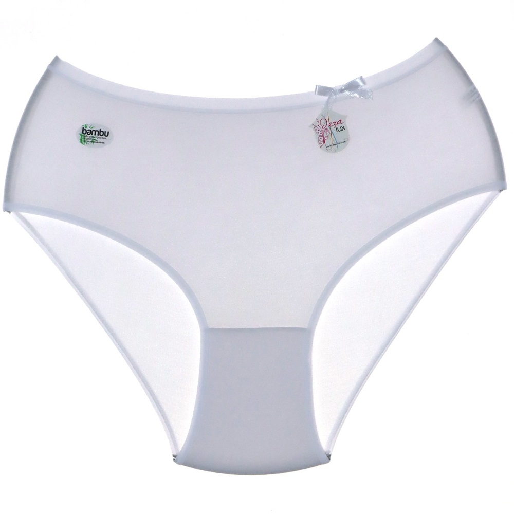 Deza 6032 Bayan Bambu 2XL Bato Külot - Beyaz - PAKET İÇİ TEK RENK