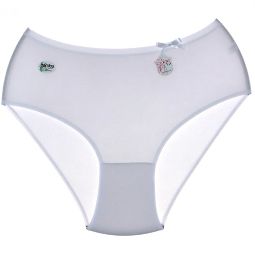 Deza 6032 Bayan Bambu 2XL Bato Külot - Beyaz - PAKET İÇİ TEK RENK