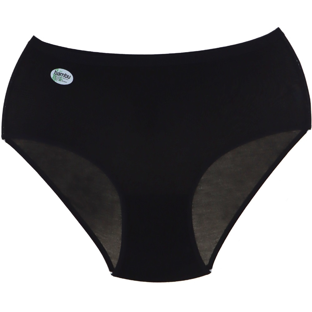 Deza 6032 Bayan Bambu 2XL Bato Külot - Siyah - PAKET İÇİ TEK RENK