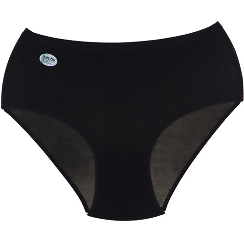 Deza 6032 Bayan Bambu 2XL Bato Külot - Siyah - PAKET İÇİ TEK RENK