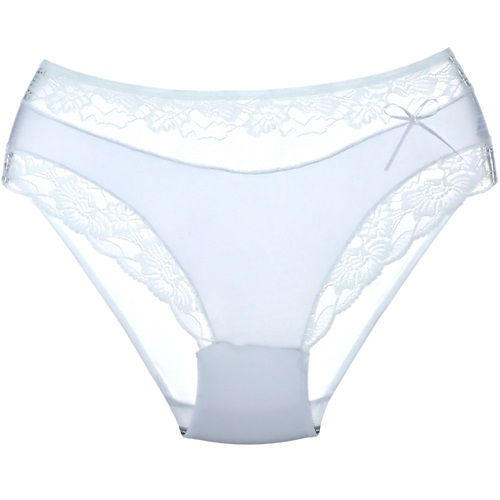 Rinna 269 Bayan Ön Dantel Bato Külot - Beyaz