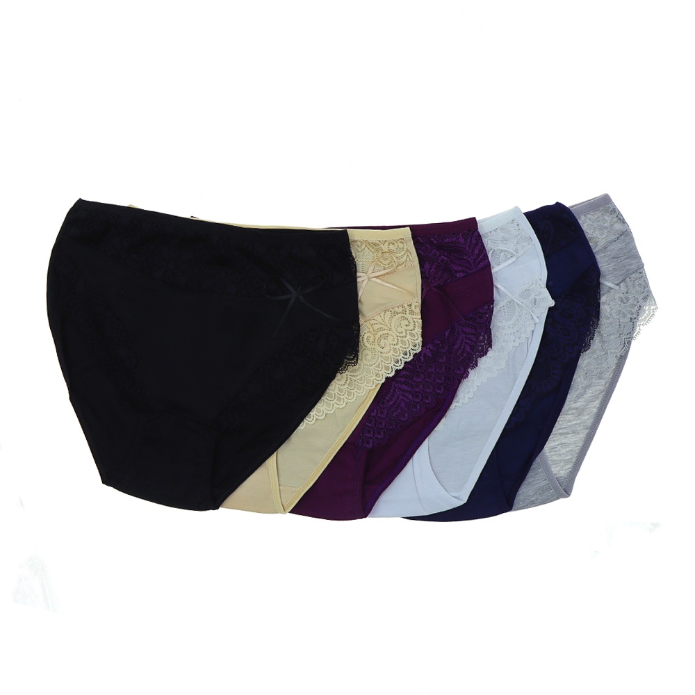 Rinna 269 Bayan Ön Dantel Bato Külot - Gri