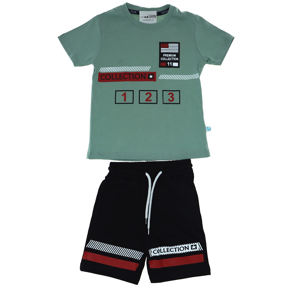 Numara Baskılı Erkek Çocuk Takım 7-10 Yaş