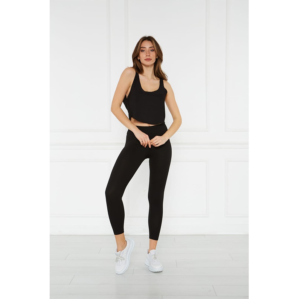Vogsign 4073 Bayan Sporcu Tayt - Lacivert - XL