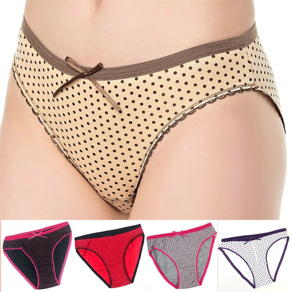 Tutku 0656 Bayan Puantiyeli Bikini - Beyaz - 5