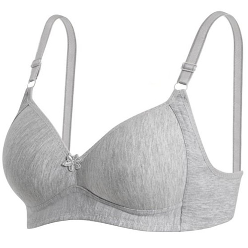 Ebru 1051 Silikonlu Telsiz Toparlayıcı Sütyen - Gri - 75