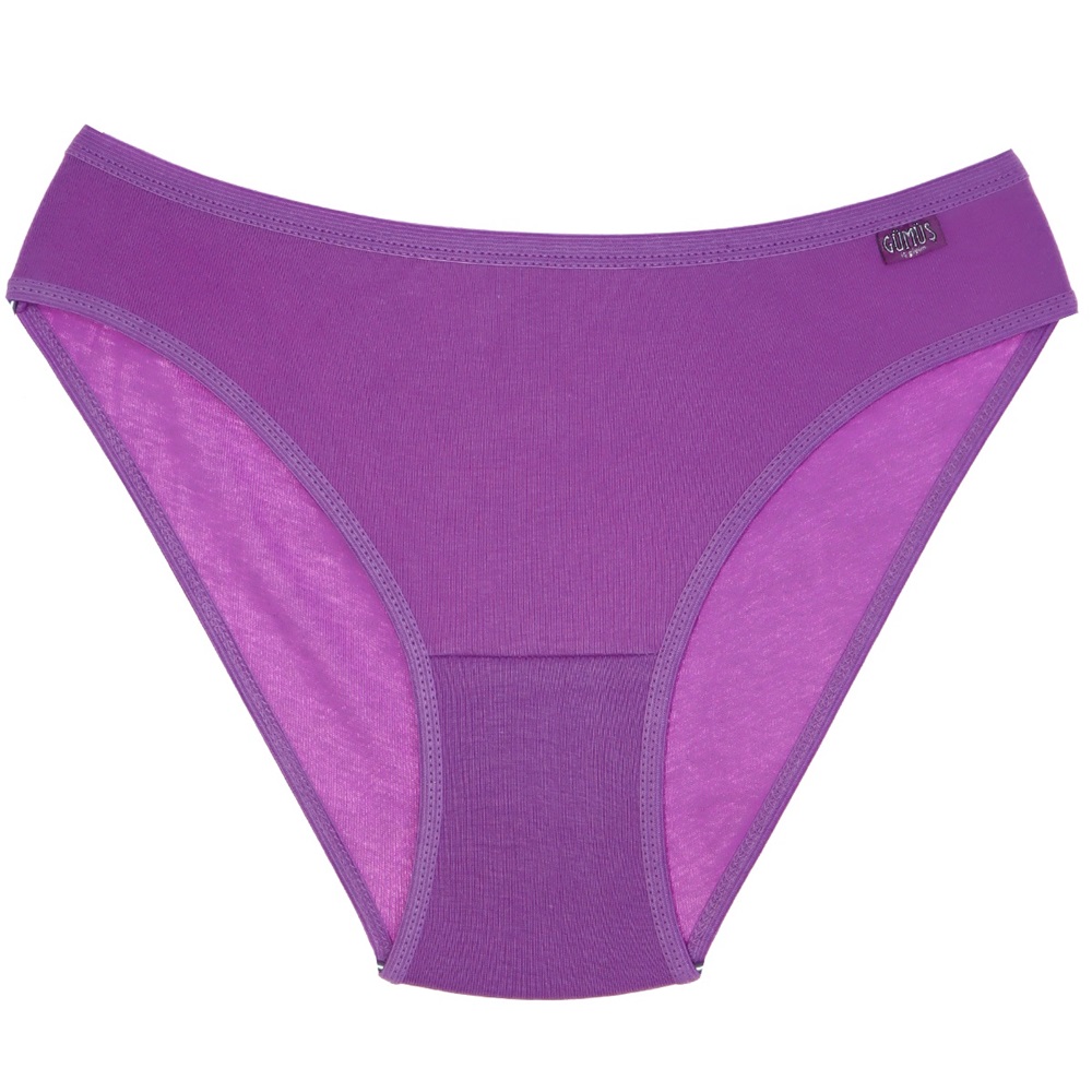 Gümüş 5001 Bayan Düz Bikini (601)- Lila