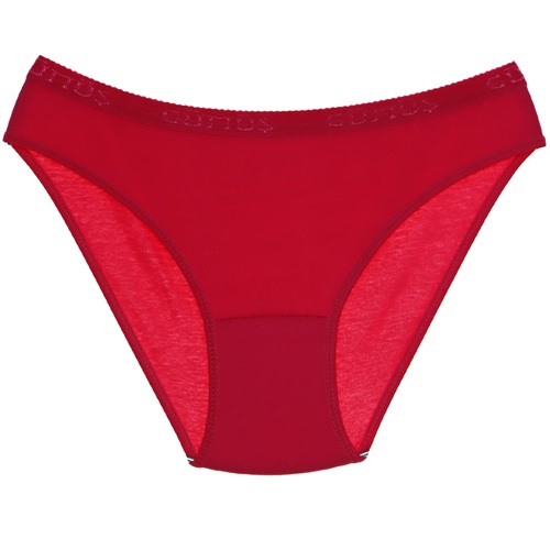 Gümüş 5001 Bayan Düz Bikini (601)- Nar Çiçeği - 6