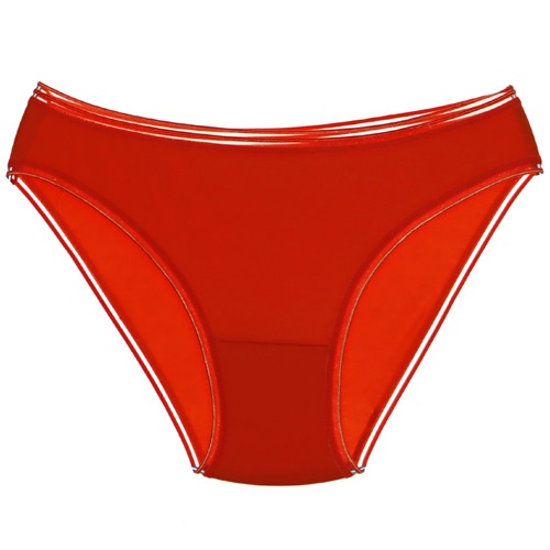 Gümüş 5001 Bayan Düz Bikini (601) - Turuncu - 6