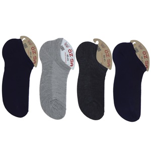 Özsa 2004 Erkek Likralı Sneakers Çorap - Karışık Renk - ASORTİ