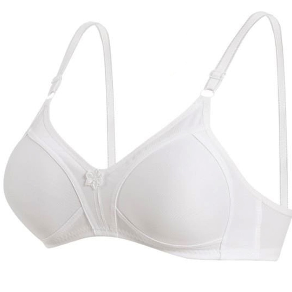 1003B Bayan Toparlayıcı Şardon Battal Sütyen - Beyaz - 115