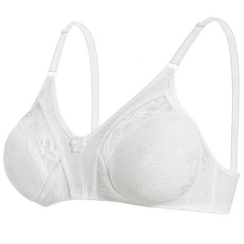 Bayan Toparlayıcı Lez Ara Dantel 1006-1006B Sütyen - Beyaz - 85 -110 BEDEN