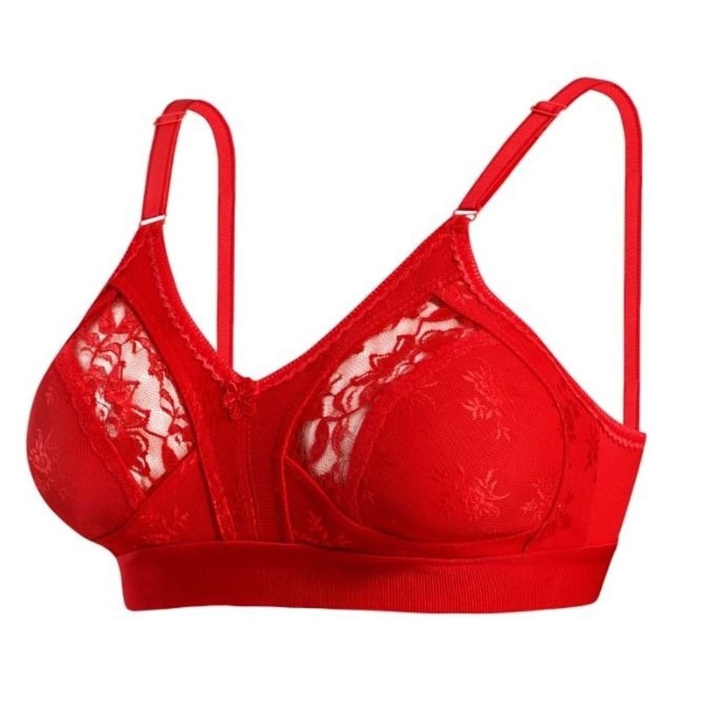 Bayan Toparlayıcı Geniş Lastik Lez Ara Dantel 1009-1009B Sütyen